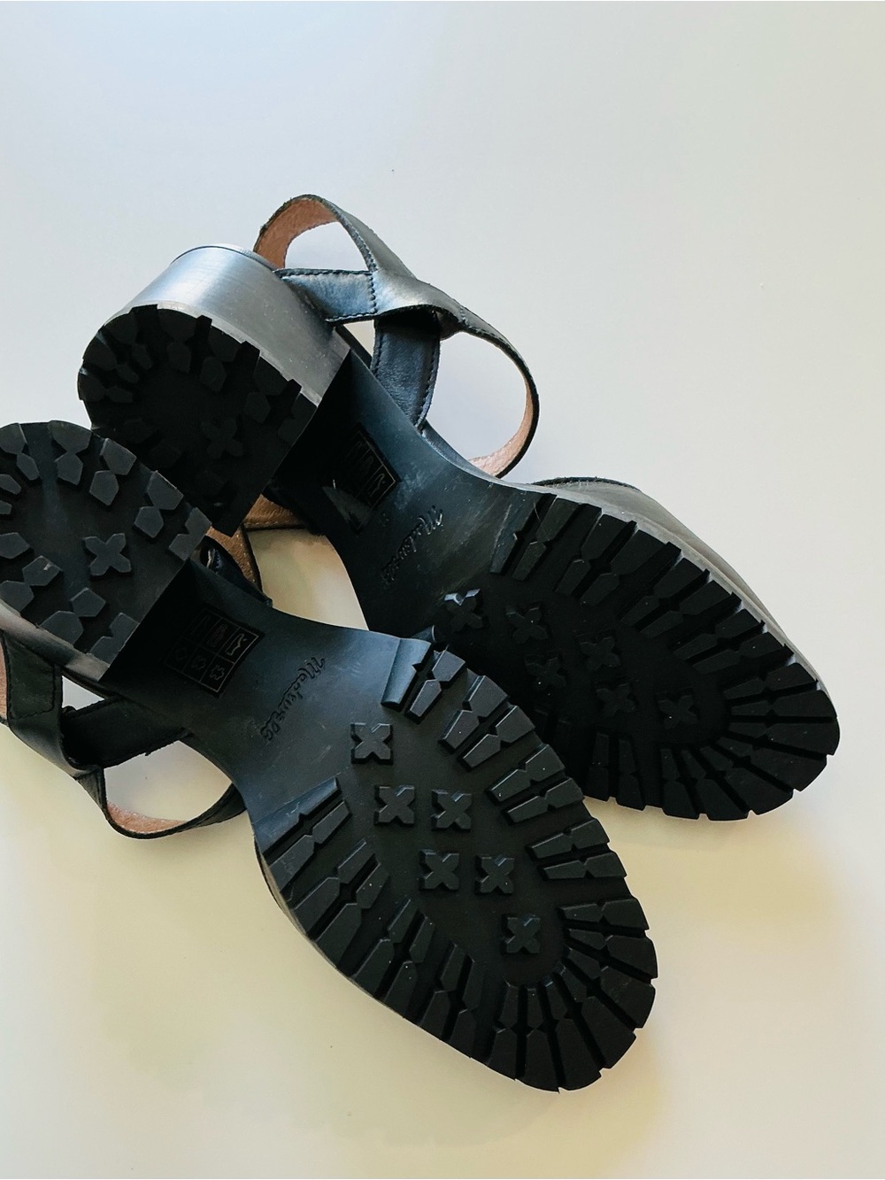 Madewell The Claudie Lugsole Mary Jane’s Sz 8 - Picture 5 of 10
